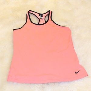 WORK IT: Nike Coral Athletic Tank with Mesh Back